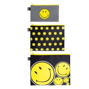 LOQI - Zip Pockets Smiley