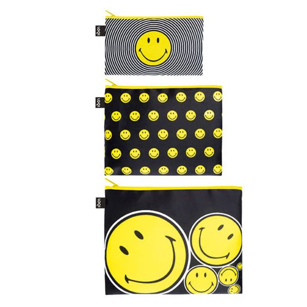 LOQI - Zip Pockets Smiley