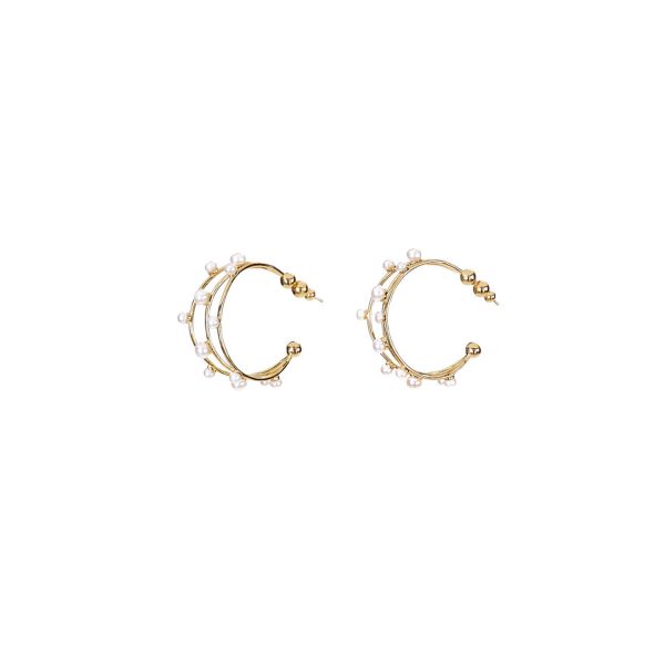 Earrings Shanti Pearl | Koncept 45