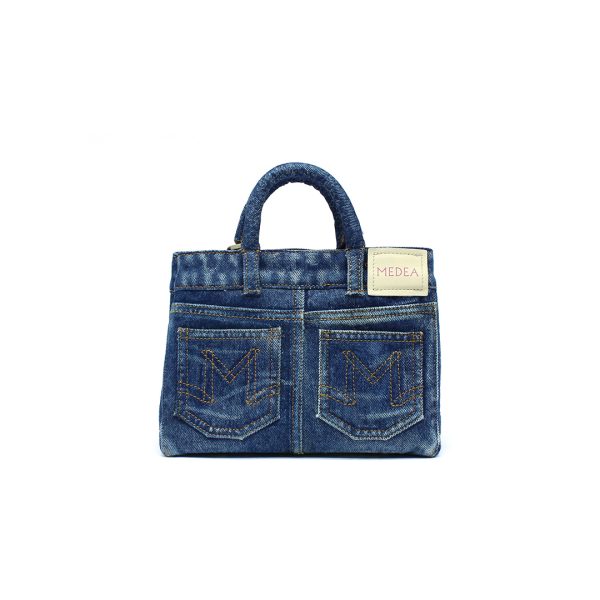 Bag Nina Denim Blue Small - Image 3