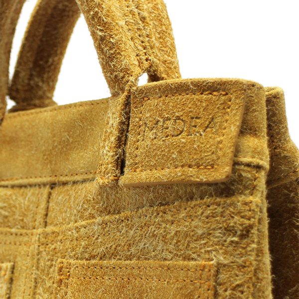 Bag Nina Velour Camel Small - Image 4