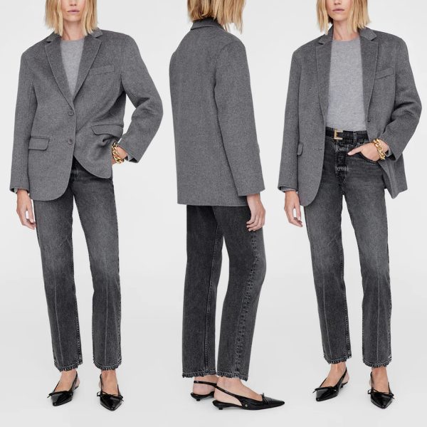 Blazer Quinn in Grey - Image 3