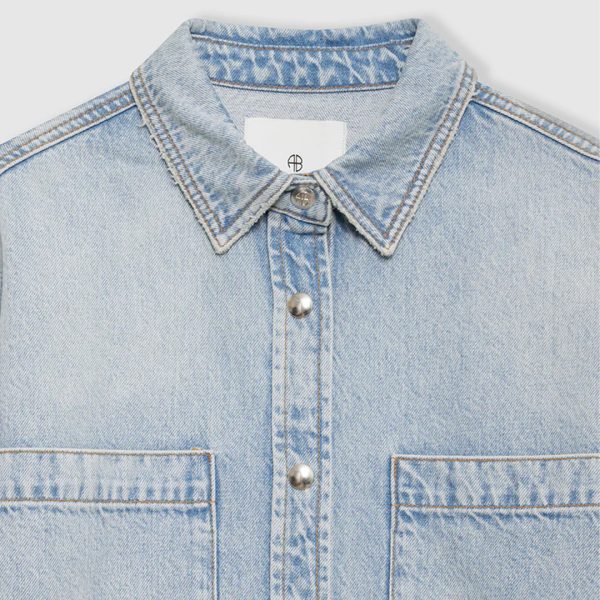 Shirt Dante in Bleached Blue - Image 2