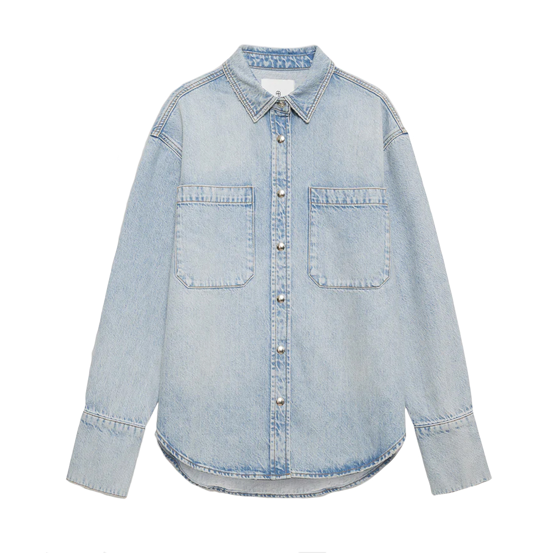 Shirt Dante in Bleached Blue