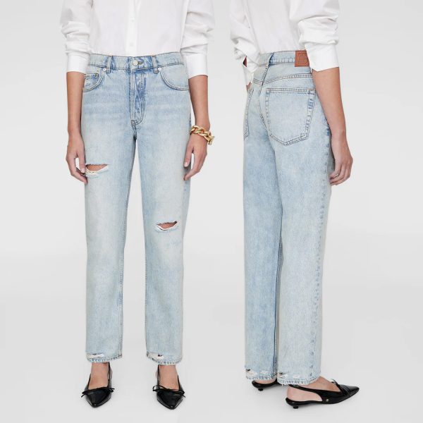 Jeans Kate in Bleached Blue - Image 4