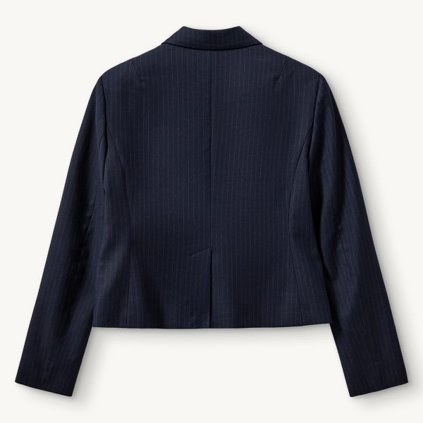 Blazer Denver in Navy - Image 3