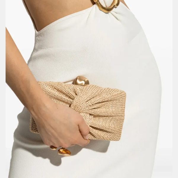 Clutch Lisse in Natural - Image 3