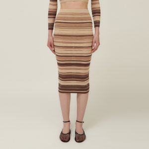 Skirt Striped Sheer