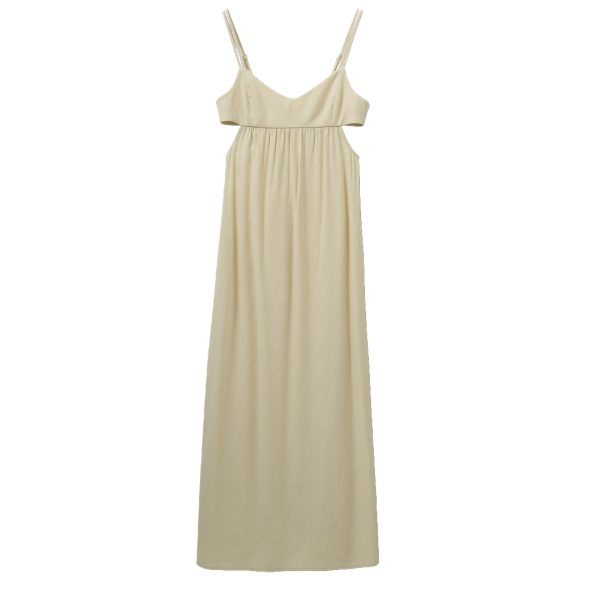 Dress Rafaelle in Banana Milk