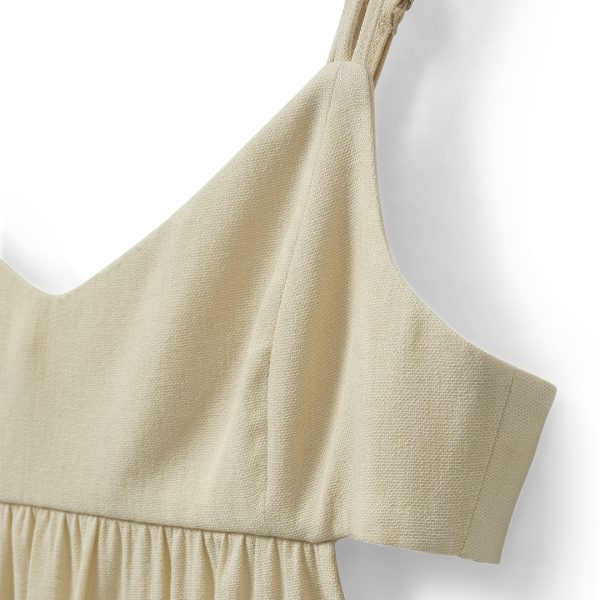 Dress Rafaelle in Banana Milk - Image 4