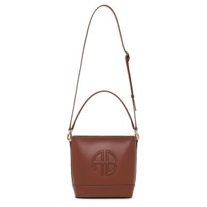 Bag Bucket Lili in Cognac