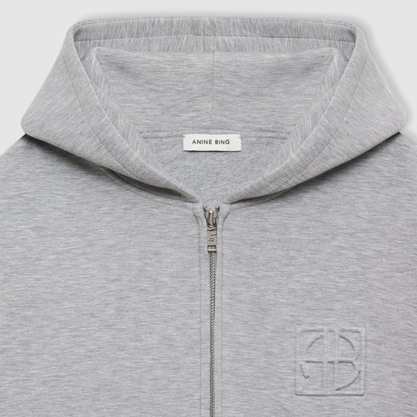 Hoodie Bond Monogram in Grey - Image 2