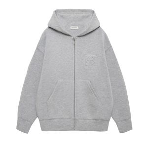 Hoodie Bond Monogram in Grey