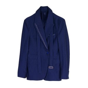 Blazer 73 in Navy & White