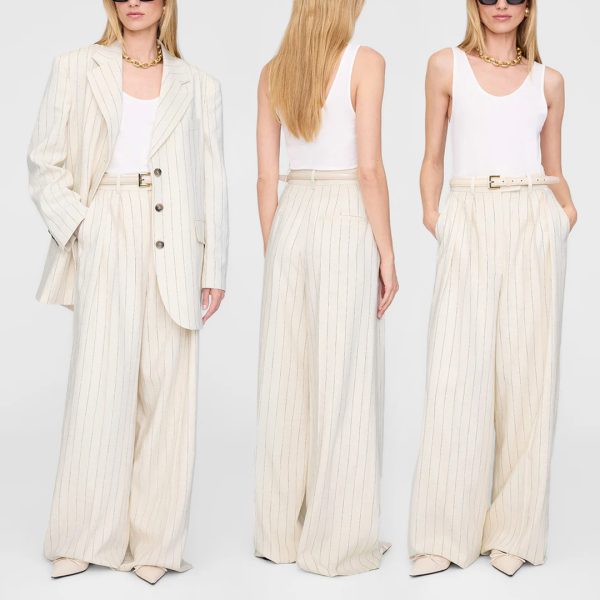 Trousers Lou in Cream - Image 2