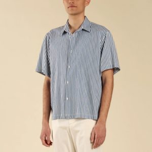 Shirt in Blue Stripes