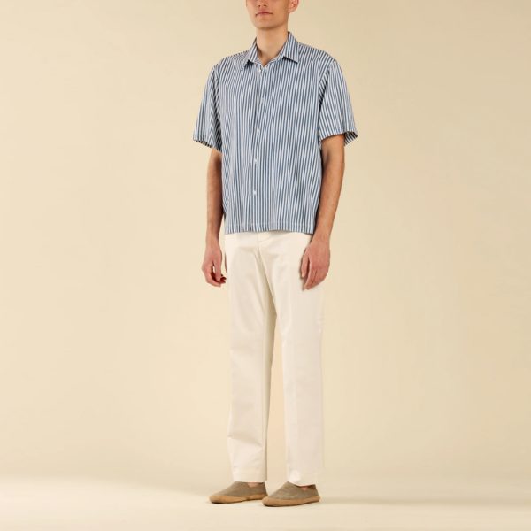 Shirt in Blue Stripes - Image 2