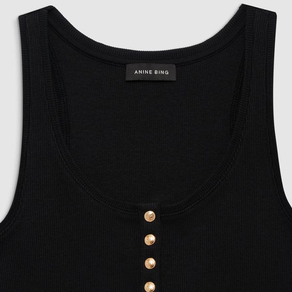 Tank Top Alessia in Black - Image 3