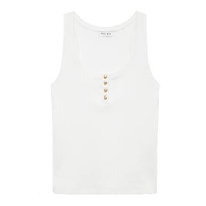 Tank Top Alessia in Ivory