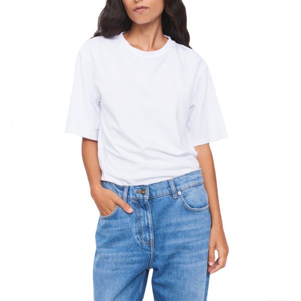 Tee TG Logo in White