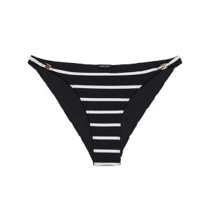 Bottom Bellamy in Black & Cream Stripe
