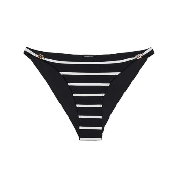 Bottom Bellamy in Black & Cream Stripe