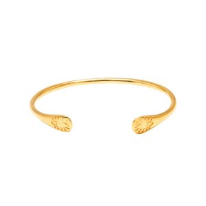 Cuff Delian in Gold