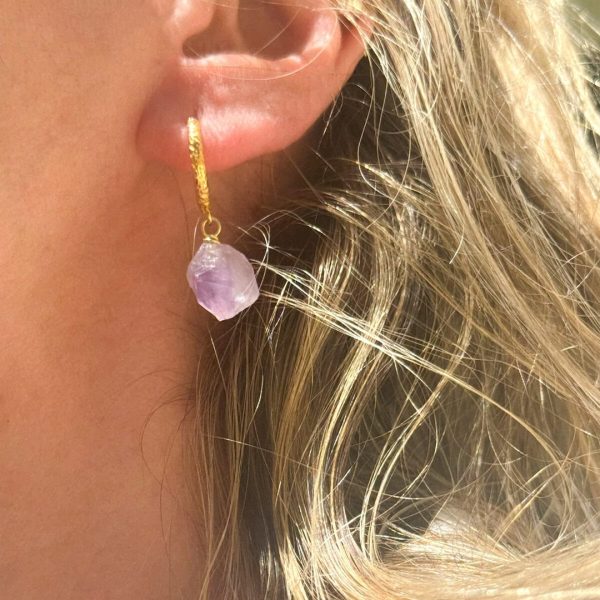 Earrings Myrtilo Amethyst - Image 2