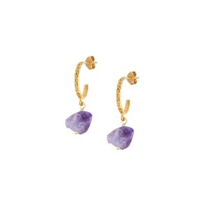 Earrings Myrtilo Amethyst