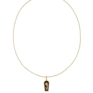 Necklace Glossy Venetian in Black