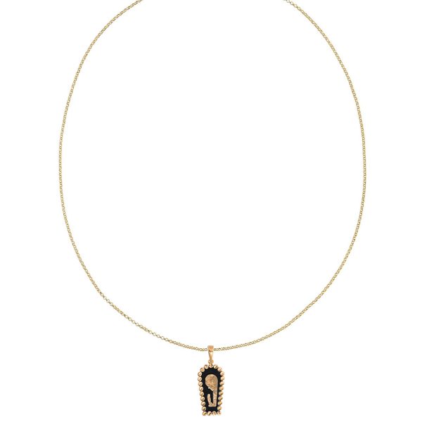 Necklace Glossy Venetian in Black