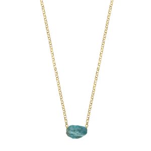 Necklace Lukumaki in Apatite