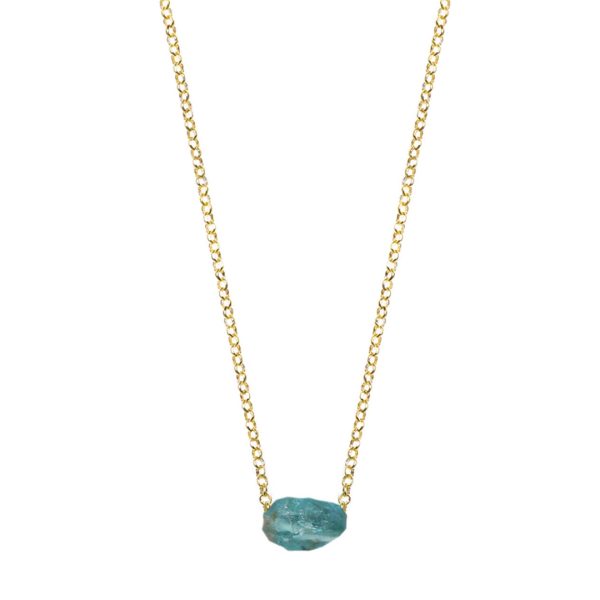 Necklace Lukumaki in Apatite