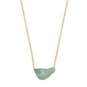 Necklace Lukumaki in Aqua Quartz