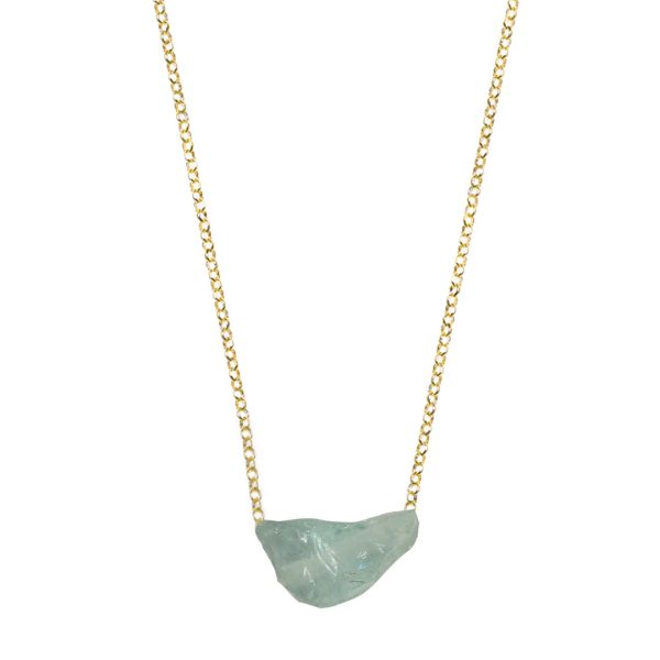 Necklace Lukumaki in Aqua Quartz