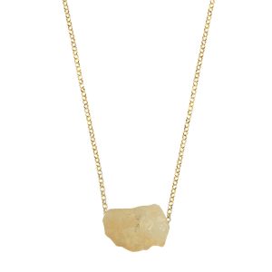Necklace Lukumaki in Citrine