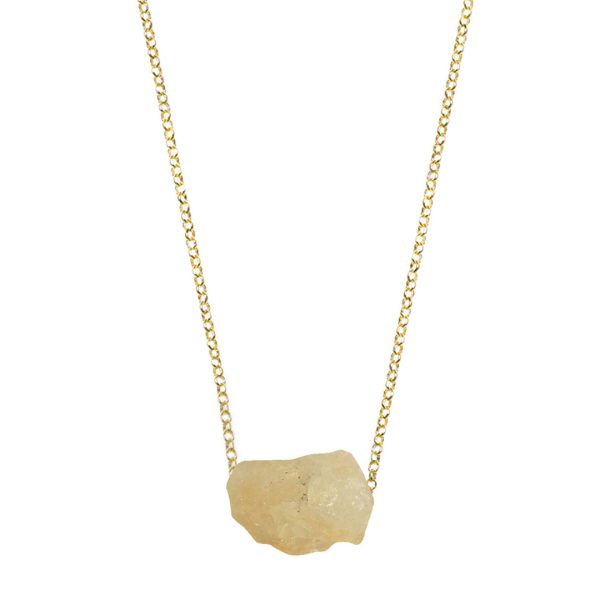 Necklace Lukumaki in Citrine
