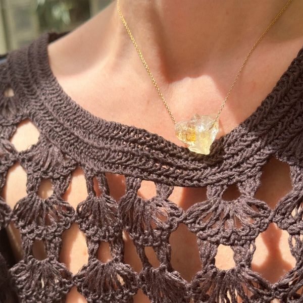 Necklace Lukumaki in Citrine - Image 3