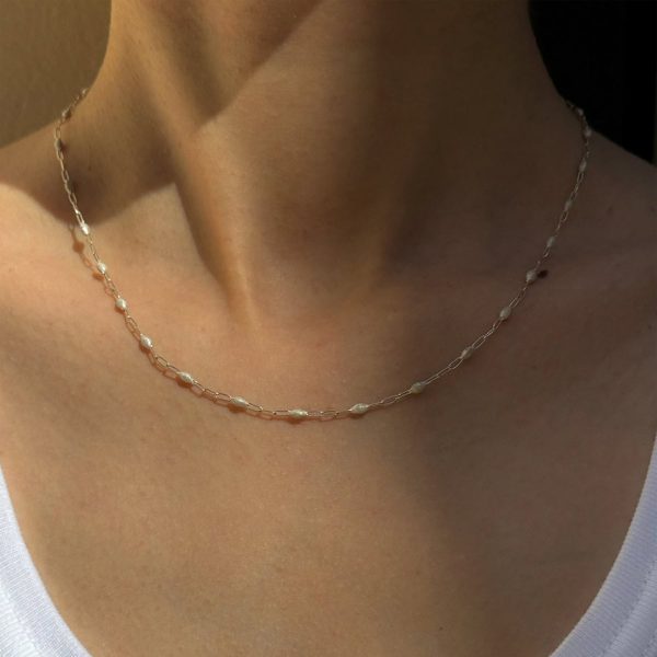 Necklace Pearly White - Image 2