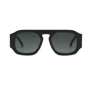 Sunglasses Preston in Black & Green
