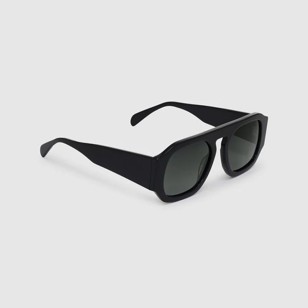 Sunglasses Preston in Black & Green - Image 3