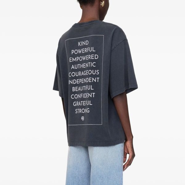 Tee Rudy Empowerment in Washed Black - Image 3
