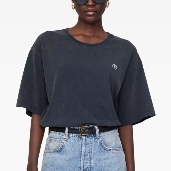 Tee Rudy Empowerment in Washed Black - Image 2