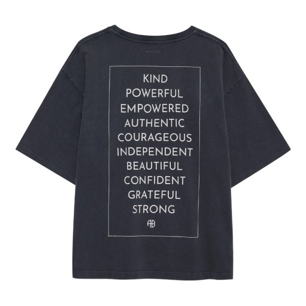 Tee Rudy Empowerment in Washed Black - Image 4