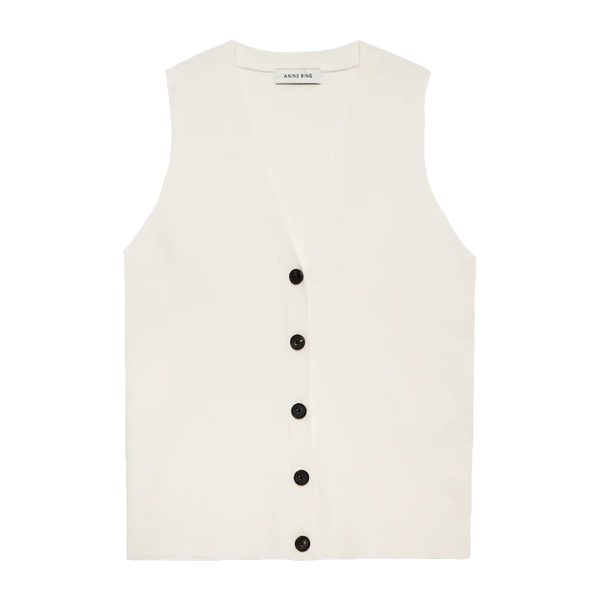 Vest Lawrence in Ivory