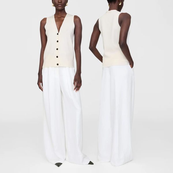 Vest Lawrence in Ivory - Image 3