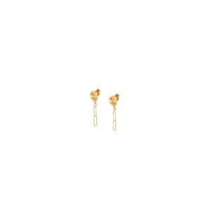 Earrings Chain Nuggets