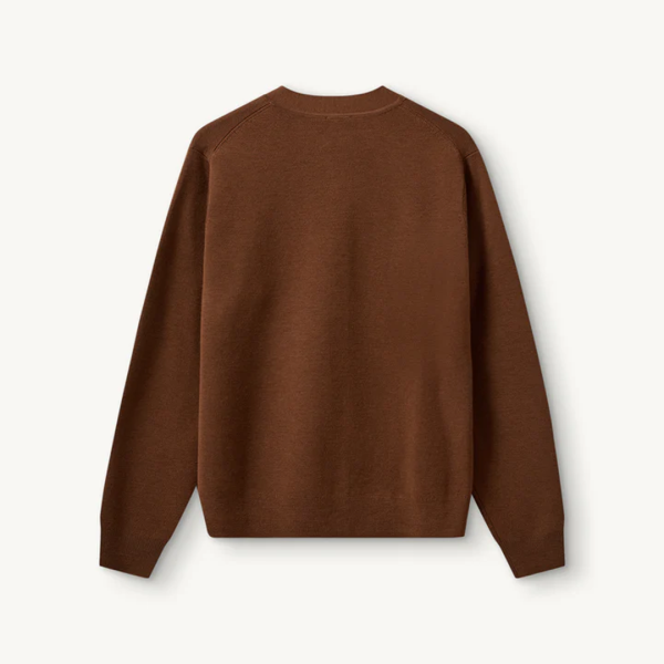Cardigan Bergen in Cinnamon - Image 2
