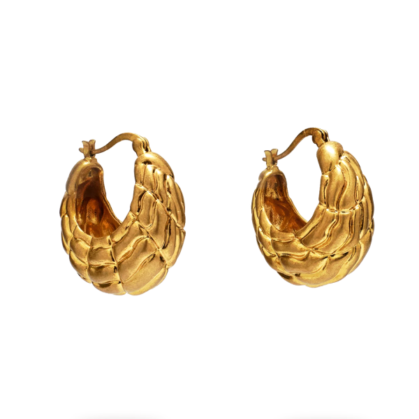 Earrings Farina in Antique Brass - Image 3