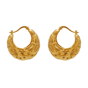 Earrings Farina in Antique Brass
